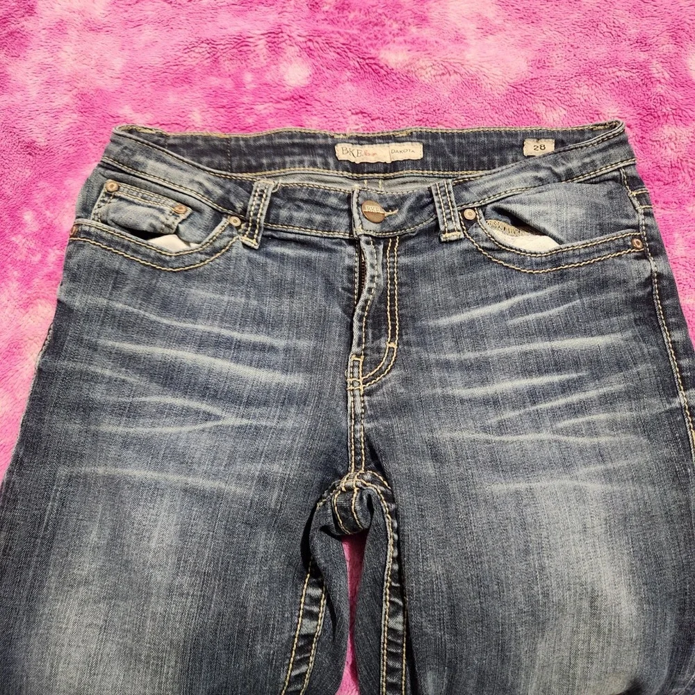 BKE Denim Dakota Jeans Women's Size‎ 28 Blue Bootcut Stretch Jeans